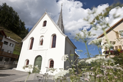 Kirche in Samnaun Kirche in Samnaun